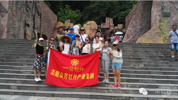 帶著一朵牡丹去旅行——龍潭峽游記